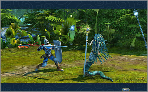 We cant EVER let the enemy reach our priestesses - Tactics on the battlefield | Sanctuary - Battles - Might & Magic: Heroes VI Game Guide