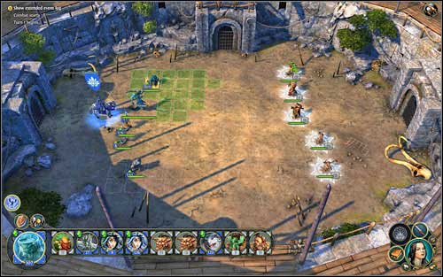 Kenshi, Wanizame i Kappa are our frontal troops - Tactics on the battlefield | Sanctuary - Battles - Might & Magic: Heroes VI Game Guide