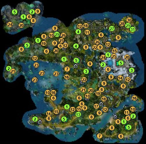 1 - sawmill (2 wood per turn) - 3rd mission - The Blood-Dimmed Tide - Maps - Campaign - Might & Magic: Heroes VI Game Guide