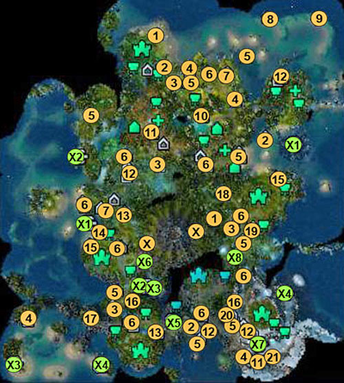1 - Water Elemental Shrine (If friendly units get damaged, they will obtain ice armor spell) - 2nd mission - The Winding Stair - Maps - Campaign - Might & Magic: Heroes VI Game Guide