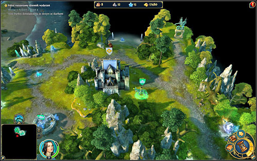 Up on the hill you will find them - 2nd mission - The Winding Stair - Campaign - Might & Magic: Heroes VI Game Guide