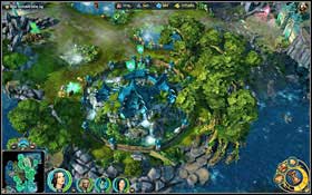 One fortress is on the west from the gate... - 2nd mission - The Winding Stair - Campaign - Might & Magic: Heroes VI Game Guide