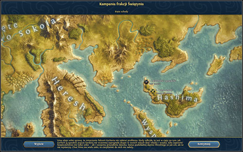 Were moving into the island - 2nd mission - The Winding Stair - Campaign - Might & Magic: Heroes VI Game Guide