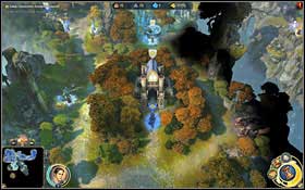 Very important is conquering both forts - 1st mission - Something is Rotten - Campaign - Might & Magic: Heroes VI Game Guide