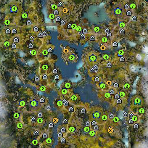 1 - city - 1st mission - Something is Rotten - Maps - Campaign - Might & Magic: Heroes VI Game Guide