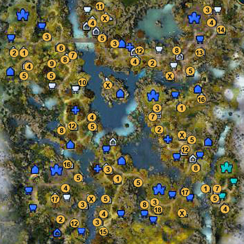 1 - blind maiden (increase heros destiny by 5 - 1st mission - Something is Rotten - Maps - Campaign - Might & Magic: Heroes VI Game Guide