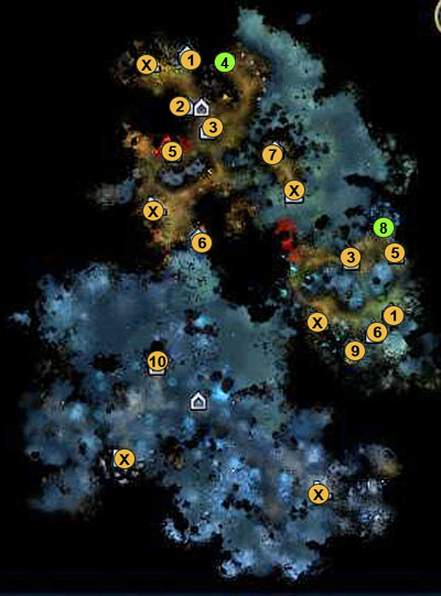 1 - blind maiden (increase heros destiny by 5 - 1st mission - Something is Rotten - Maps - Campaign - Might & Magic: Heroes VI Game Guide