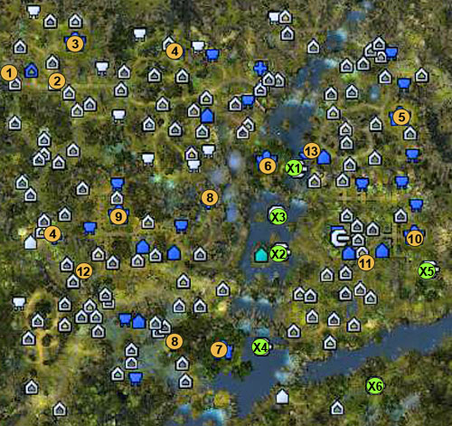 1 - beginning - 3rd mission - Tempt Not a Desperate Man - Maps - Campaign - Might & Magic: Heroes VI Game Guide