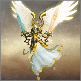 Angels are real Elraths messengers - beautiful, full of light and powerful - Seraph / Celestial - Units - Might & Magic: Heroes VI Game Guide