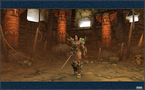 Barbarians armors show more than cover - 1st mission - No Country for Orc Friends - Campaign - Might & Magic: Heroes VI Game Guide