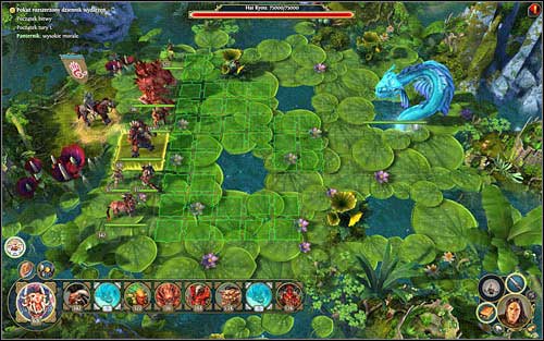 We should behave rather defensively against that beast - 3rd mission - The Barbarous Seven - Campaign - Might & Magic: Heroes VI Game Guide