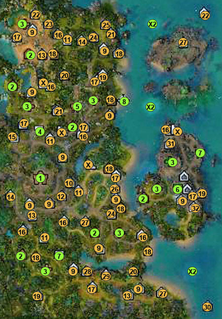 1 - city - 3rd mission - The Barbarous Seven - Maps - Campaign - Might & Magic: Heroes VI Game Guide