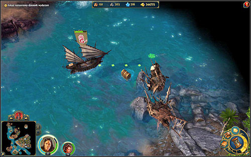 Its a wreck! - 4th mission - A Wormfull of Deamons - Campaign - Might & Magic: Heroes VI Game Guide