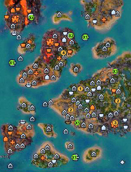 1 - beginning (One Last Tear, Unlimited Hunger) - 4th mission - A Wormfull of Deamons - Maps - Campaign - Might & Magic: Heroes VI Game Guide