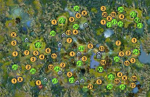 1 - stone of enlightment (gives 2500 XP - 1st mission - In the Wake of Adversality - Maps - Campaign - Might & Magic: Heroes VI Game Guide