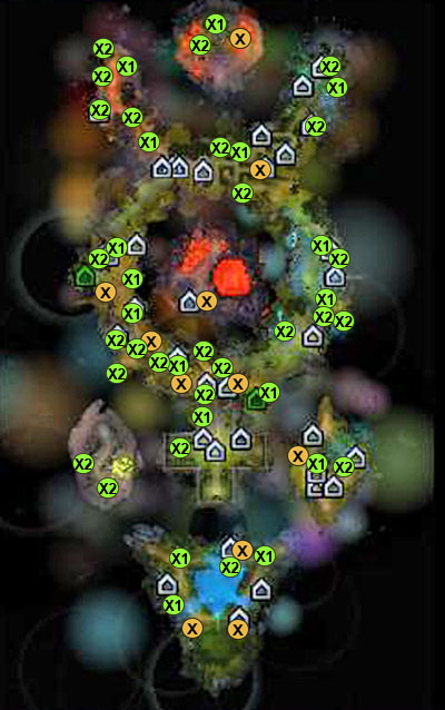 X - crystal - 2nd mission - Towards the Within - Maps - Campaign - Might & Magic: Heroes VI Game Guide