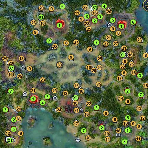 1 - city - 4th mission - The Spiders Stratagem - Maps - Campaign - Might & Magic: Heroes VI Game Guide