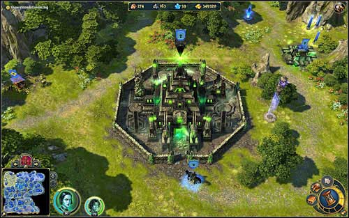 Necromancers castles even look scary - City development | Necropolis - Cities - Might & Magic: Heroes VI Game Guide