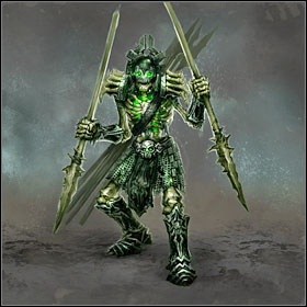 Skeletons are basic necromancers units - not very strong, but very numerous - Skeleton / Skeletal Spearman - Units - Might & Magic: Heroes VI Game Guide