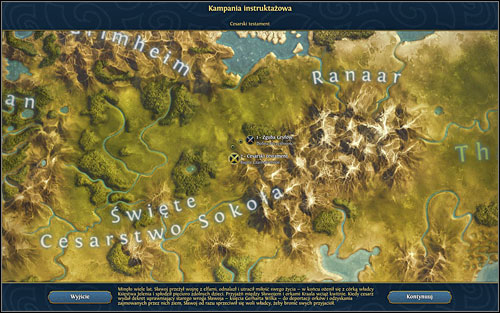 Deep into the land - 2nd mission - Emperors Will - Campaign - prologue - Might & Magic: Heroes VI Game Guide