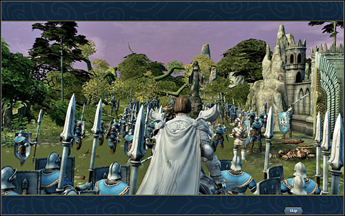 Everybody enjoyed our new city walls - 2nd mission - Emperors Will - Campaign - prologue - Might & Magic: Heroes VI Game Guide