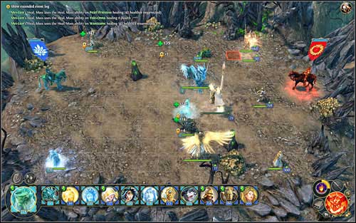 The most important part of a battle happens in the middle. - Open battlefields - Battles - Might & Magic: Heroes VI Game Guide