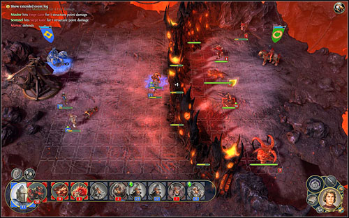 The faster we destroy a gate, the better. - Sieges - attack - Battles - Might & Magic: Heroes VI Game Guide