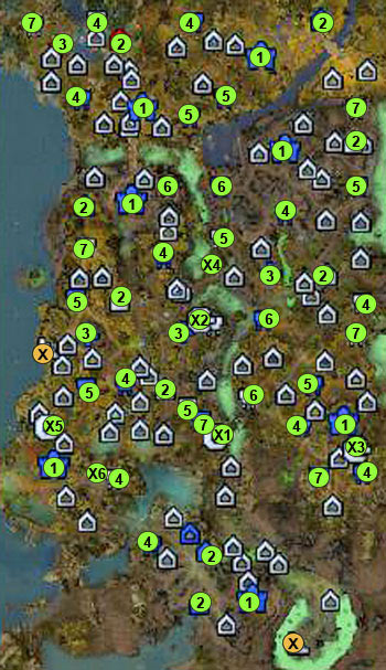 1 - city - 2nd mission - Fearful Symmetry - Maps - Campaign - Might & Magic: Heroes VI Game Guide