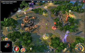 First barbarian city. - 3rd mission - In the Forests of the Night - Campaign - Might & Magic: Heroes VI Game Guide