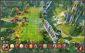During the siege we have to go all out - 4th mission - The Marriage of Heaven and Hell - Campaign - Might & Magic: Heroes VI Game Guide