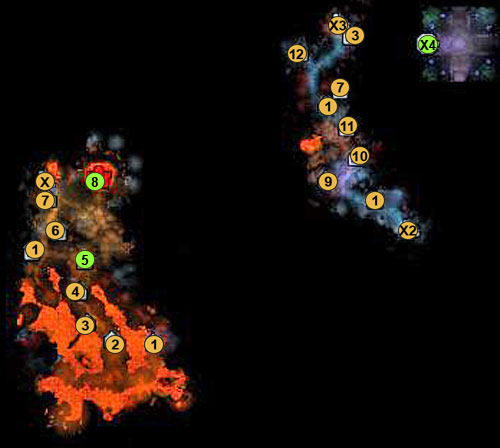 1 - stone of enlightment (gives 2500 XP - 4th mission - The Marriage of Heaven and Hell - Maps - Campaign - Might & Magic: Heroes VI Game Guide