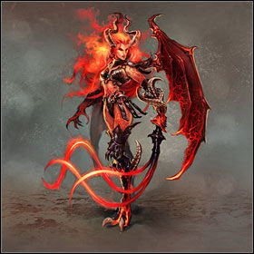 Succubuses are equally beautiful and dangerous, they easily seduce even the most powerful enemies to hit them in the back in the suitable moment - Succubus / Lilim - Units - Might & Magic: Heroes VI Game Guide