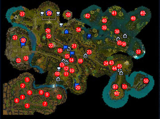 1 - Fort - Mission 1 - Map 3 (M3) - Maps - Might & Magic: Heroes VI - Danse Macabre - Game Guide and Walkthrough