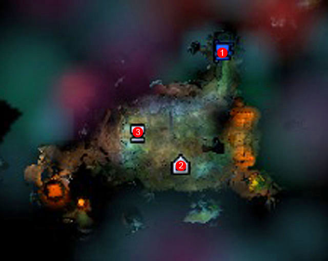 1 - Portal exit - Mission 2 - Map 2 (M2) - Maps - Might & Magic: Heroes VI - Danse Macabre - Game Guide and Walkthrough