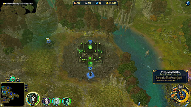 Unfortunately, your new Necropolis needs a lot of work - Gate, Staff of the Netherworld (3,4) - Mission1 - The Fall of the House of Bull (main quests) - Might & Magic: Heroes VI - Danse Macabre - Game Guide and Walkthrough