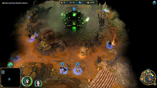 First of all, build Ruined Tower (Ghosts) and recruit the troops - Ring of the Unrepentant - Mission 2 - Mask of the Black Death (main quests) - Might & Magic: Heroes VI - Danse Macabre - Game Guide and Walkthrough