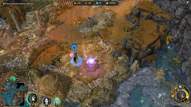 The host of the land is not happy about entering his premises - Mask of the False Face - Mission 2 - Mask of the Black Death (main quests) - Might & Magic: Heroes VI - Danse Macabre - Game Guide and Walkthrough