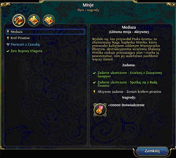 1 - Medusa (2/5) - Mission 2 - King of the Savage Sea (MQ) - Heroes VI - Pirates of the Savage Sea - Game Guide and Walkthrough