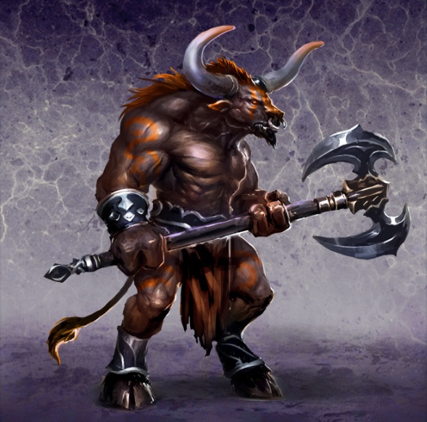 Statistics - Minotaur / Minotaur Guard - The Dungeon units - Might & Magic: Heroes VI - Shades of Darkness - Game Guide and Walkthrough