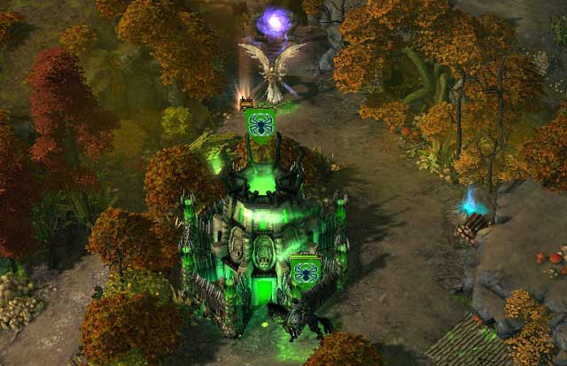 Now you can take over the local Fort (M1, 7) - War Machines (1/2) - Mission 1: A Selfish Prayer for Light - main quests - Might & Magic: Heroes VI - Shades of Darkness - Game Guide and Walkthrough