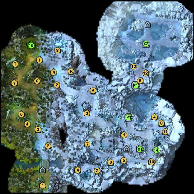 1 - War Ancient (Increases the hero's Leadership and Destiny by 5 in the next battle, additionally gives 5 movement points - Map 2: surface, locations - Mission 2: Faint Hope - maps - Might & Magic: Heroes VI - Shades of Darkness - Game Guide and Walkthrough