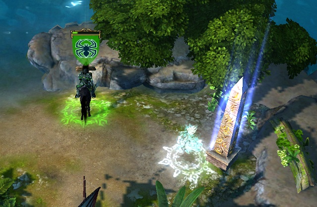 After sailing into the gulf, you will encounter a pirate hero - Nalani - Pirate Forts - Mission 3: Shroud of the Past World - main quests - Might & Magic: Heroes VI - Shades of Darkness - Game Guide and Walkthrough