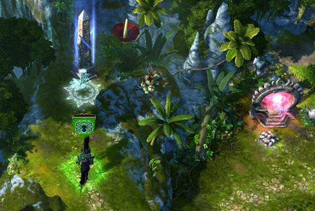 On the other side you will come across another pirate champion - the owner of the second Dragon Skull (