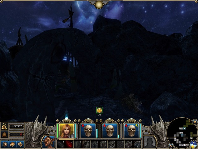 A stone arch marks the entrance into the household - Promotion to the Marauder - Quests for Advanced Classes - Might & Magic X: Legacy - Game Guide and Walkthrough