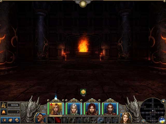 Stop three steps ahead of this flame. If you move forwards, ten or more opponent will appear. - Promotion to the Rune Lord - Quests for Advanced Classes - Might & Magic X: Legacy - Game Guide and Walkthrough