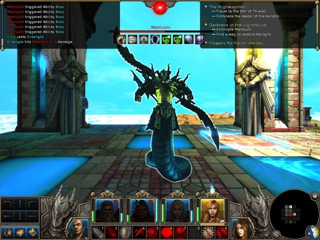 Mamushi, probably the strongest opponent in this version of the game - Darkness in the Lighthouse - Act I - Sorpigal - Might & Magic X: Legacy - Game Guide and Walkthrough