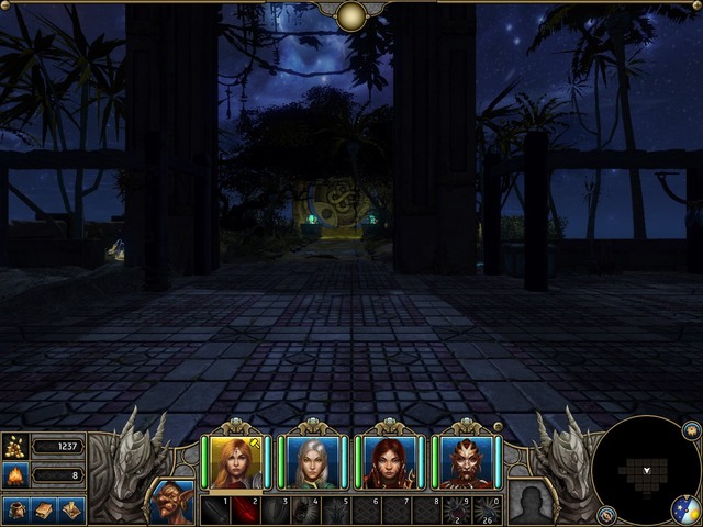 This is where you land after the griffin flight - Elemental Forge - Act II - Seahaven - Might & Magic X: Legacy - Game Guide and Walkthrough