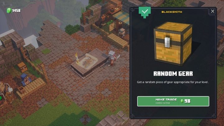 In Minecraft: Dungeons, you can encounter two types of traders - Minecraft Dungeons: Items - how to buy? - Trade - Minecraft Dungeons Guide