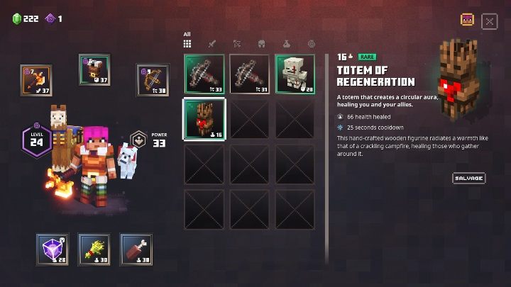 Artifacts are additional abilities in Minecraft Dungeons that can be collected during gameplay - Minecraft Dungeons: Combat - power-ups, tips - Starting tips - Minecraft Dungeons Guide