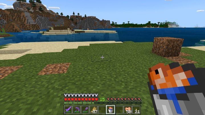 If you want to create a bucket of fish you have to own a bucket of water and then use it on the fish - Minecraft: Fish - Mobs - creatures of the world - Minecraft Guide